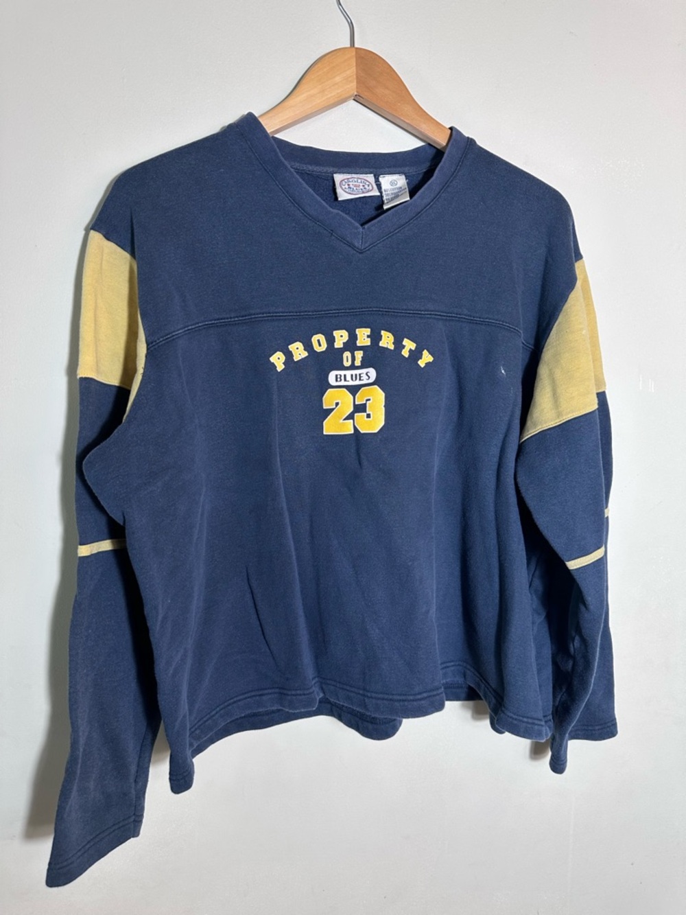 Vintage 90s Carolina Blues Sporty Sweatshirt rugby style
